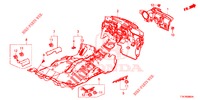 STOINO PAVIMENTO/ISOLATORE (LH) per Honda HR-V DIESEL 1.6 EXCLUSIVE 5 Porte 6 velocità manuale 2016