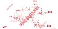 TUBO ACQUA/CONDOTTO RISCALDATORE (DIESEL) per Honda HR-V DIESEL 1.6 EXECUTIVE 5 Porte 6 velocità manuale 2016