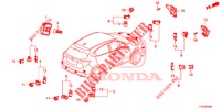 SENSORE PARCHEGGIO  per Honda HR-V DIESEL 1.6 EXECUTIVE 5 Porte 6 velocità manuale 2017