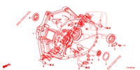 ALLOGGIO INNESTO (1.5L) per Honda HR-V 1.5 EXCLUSIVE 5 Porte 6 velocità manuale 2018