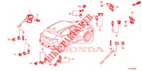 SENSORE PARCHEGGIO  per Honda HR-V 1.5 EXECUTIVE 5 Porte 6 velocità manuale 2018