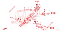 TUBO ACQUA/CONDOTTO RISCALDATORE (DIESEL) per Honda HR-V DIESEL 1.6 EXCLUSIVE 5 Porte 6 velocità manuale 2018