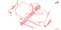 PARAVENTO ANTERIORE/ PARAVENTO POSTERIORE  per Honda HR-V 1.5 SPORT 5 Porte 6 velocità manuale 2019