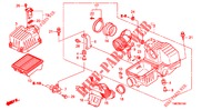 FILTRO ARIA  per Honda INSIGHT 1.3 IMA COMFORT 5 Porte pieno automatica 2011