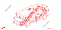 BARDATURA FILO (LH) (1) per Honda INSIGHT EXECUTIVE 5 Porte pieno automatica 2012