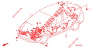 BARDATURA FILO (LH) (2) per Honda INSIGHT EXECUTIVE 5 Porte pieno automatica 2012