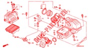 FILTRO ARIA  per Honda INSIGHT EXECUTIVE 5 Porte pieno automatica 2012