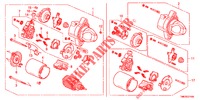 MOTORE AVVIATORE (MITSUBA) per Honda INSIGHT EXECUTIVE 5 Porte pieno automatica 2012