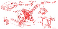 UNITA DI CONTROLLO (CABINE) (1) (LH) per Honda INSIGHT EXECUTIVE 5 Porte pieno automatica 2012