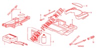UTENSILI/CRICCO  per Honda INSIGHT EXECUTIVE 5 Porte pieno automatica 2012