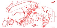 ANTENNA/ALTOPARLANTE  per Honda JAZZ 1.4 LUXURY 5 Porte 5 velocità manuale 2012