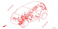 BARDATURA FILO (2) (LH) per Honda JAZZ 1.4 LUXURY 5 Porte 5 velocità manuale 2012