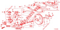 CILINDRO MAESTRO FRENO/ALIMENTO MAESTRO (LH) per Honda JAZZ 1.4 LUXURY 5 Porte 5 velocità manuale 2012