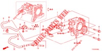 CORPO VALVOLA IMMISSIONE('84,'85)  per Honda JAZZ 1.4 LUXURY 5 Porte 5 velocità manuale 2012