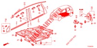 MODANATURA/PROTETTORE  per Honda JAZZ 1.4 LUXURY 5 Porte 5 velocità manuale 2012