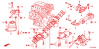 MONTATURA MOTORE (MT) per Honda JAZZ 1.4 LUXURY 5 Porte 5 velocità manuale 2012