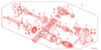 MOTORE AVVIATORE (DENSO) per Honda JAZZ 1.4 LUXURY 5 Porte 5 velocità manuale 2012