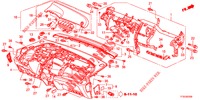 PANNELLO STRUMENTI (LH) per Honda JAZZ 1.4 LUXURY 5 Porte 5 velocità manuale 2012