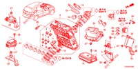 UNITA DI CONTROLLO (CABINE) (1) (LH) per Honda JAZZ 1.4 LUXURY 5 Porte 5 velocità manuale 2012