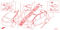 BARDATURA FILO (LH) (6) per Honda JAZZ 1.4 ESL 5 Porte pieno automatica 2012