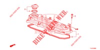 COPERTURA TESTA CILINDRO  per Honda JAZZ 1.4 ESL 5 Porte pieno automatica 2012