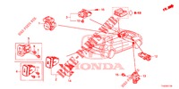 INTERRUTTORE (LH) per Honda JAZZ 1.4 ESL 5 Porte pieno automatica 2012