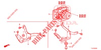 MODULATORE VSA(RH)('00 )  per Honda JAZZ 1.4 ESL 5 Porte pieno automatica 2012