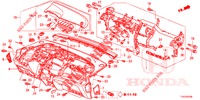 PANNELLO STRUMENTI (LH) per Honda JAZZ 1.4 ESL 5 Porte pieno automatica 2012
