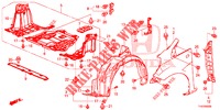 PARAFANGO ANTERIORE  per Honda JAZZ 1.4 ESL 5 Porte pieno automatica 2012