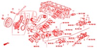 POMPA ACQUA/TERMOSTATO  per Honda JAZZ 1.4 ESL 5 Porte pieno automatica 2012