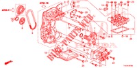 POMPA OLIO (CVT) per Honda JAZZ 1.4 ESL 5 Porte pieno automatica 2012