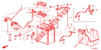 RINCULO IGNIZIONE/BATTERIA/ REGOLATORE  per Honda JAZZ 1.4 ESL 5 Porte pieno automatica 2012