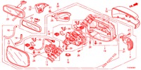 SPECCHIETTO/VISORE DA SOLE (VIRAGE AUTOMATIQUE) per Honda JAZZ 1.4 ESL 5 Porte pieno automatica 2012