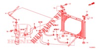 TUBO RADIATORE/SERBATOIO DI RISERVA  per Honda JAZZ 1.4 ESL 5 Porte pieno automatica 2012