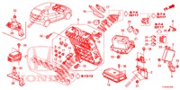 UNITA DI CONTROLLO (CABINE) (1) (LH) per Honda JAZZ 1.4 ESL 5 Porte pieno automatica 2012