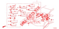 BARDATURA FILO (LH) (3) per Honda JAZZ 1.4 LS 5 Porte 5 velocità manuale 2012