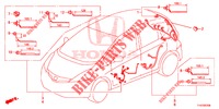 BARDATURA FILO (LH) (5) per Honda JAZZ 1.4 LS 5 Porte 5 velocità manuale 2012