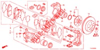 FRENO ANTERIORE  per Honda JAZZ 1.4 LS 5 Porte 5 velocità manuale 2012