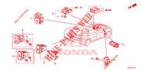 INTERRUTTORE (LH) per Honda JAZZ 1.4 LS 5 Porte 5 velocità manuale 2012