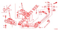 LEVA SELEZIONE(HMT)  per Honda JAZZ 1.4 LS 5 Porte 5 velocità manuale 2012