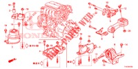 MONTATURA MOTORE (MT) per Honda JAZZ 1.4 LS 5 Porte 5 velocità manuale 2012