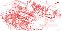PANNELLO STRUMENTI (LH) per Honda JAZZ 1.4 LS 5 Porte 5 velocità manuale 2012