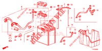 RINCULO IGNIZIONE/BATTERIA/ REGOLATORE  per Honda JAZZ 1.4 LS 5 Porte 5 velocità manuale 2012