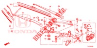 TERGICRISTALLO PARAVENTO (LH) per Honda JAZZ 1.4 LS 5 Porte 5 velocità manuale 2012
