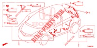BARDATURA FILO (LH) (5) per Honda JAZZ 1.4 LUXURY 5 Porte 5 velocità manuale 2014