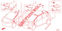 BARDATURA FILO (LH) (6) per Honda JAZZ 1.4 LUXURY 5 Porte 5 velocità manuale 2014