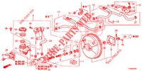 CILINDRO MAESTRO FRENO/ALIMENTO MAESTRO (LH) per Honda JAZZ 1.4 LUXURY 5 Porte 5 velocità manuale 2014