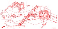CORPO VALVOLA IMMISSIONE('84,'85)  per Honda JAZZ 1.4 LUXURY 5 Porte 5 velocità manuale 2014