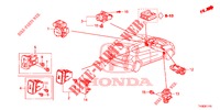 INTERRUTTORE (LH) per Honda JAZZ 1.4 LUXURY 5 Porte 5 velocità manuale 2014