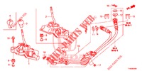 LEVA SELEZIONE(HMT)  per Honda JAZZ 1.4 LUXURY 5 Porte 5 velocità manuale 2014